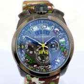 Bomberg / BOLT 68 - Chronograph - Swiss Made - 45mm - RP:1100$ - Gentleman's Steel Wristwatch