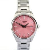 Tissot / PR100 - Pink Dial - Lady's Steel Wristwatch