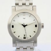 Title: Ventura / V Tronic Hannes Wettstein - Gentleman's Steel WristwatchDescription: Brand :