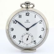 Title: Omega / Pocket Watch - Gentleman's Steel PocketwatchDescription: Brand : Omega Model : Pocket