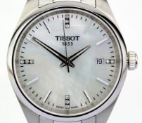 Tissot / PR100 - Diamond and Mother of Pearl Dial - Lady's Steel Wristwatch