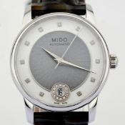 Title: Mido / Automatic Diamonds Date - Unisex Steel WristwatchDescription: Brand : Mido Model :