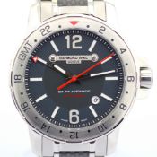 Raymond Weil / NabuccoGMT Automatic - Gentleman's Steel Wristwatch