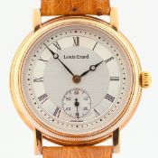 Louis Erard / Manual Winding - Gentleman's Steel Wristwatch