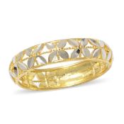 New! Maestro Collection - Italian Made 9K Yellow Gold Floral Ring