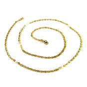 New! JCK Vegas Yellow Gold Overlay Sterling Silver Necklace