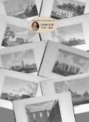 Job Lot Durham Francis Grose Antique 230+ Years Old Copper Engravings.