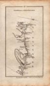 Ireland Rare Antique 1777 Map The Road From Donegal To Killybegs-50