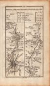 Ireland Rare Antique 1777 Map Road from Dublin to Kildare & Portarlington-92