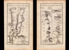 Ireland Rare Antique 1777 Map From Cork To Kenmare Town Macroom Bandon Cork-178