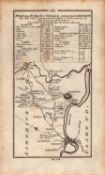 Ireland Rare Antique 1777 Map Road from Dublin to Tralee Kerry-102