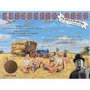 WW2 Battle Of Britain Land Girls & The Heroes Coin Display