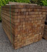 50x Softwood Sawn Timber Mixed Larch / Douglas Fir Posts