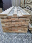 50x Softwood Timber Sawn Mixed Larch / Douglas Fir Rails