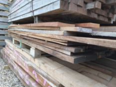 Job Lot Hardwood Kiln Dried Sawn African Sapele Boards / Planks