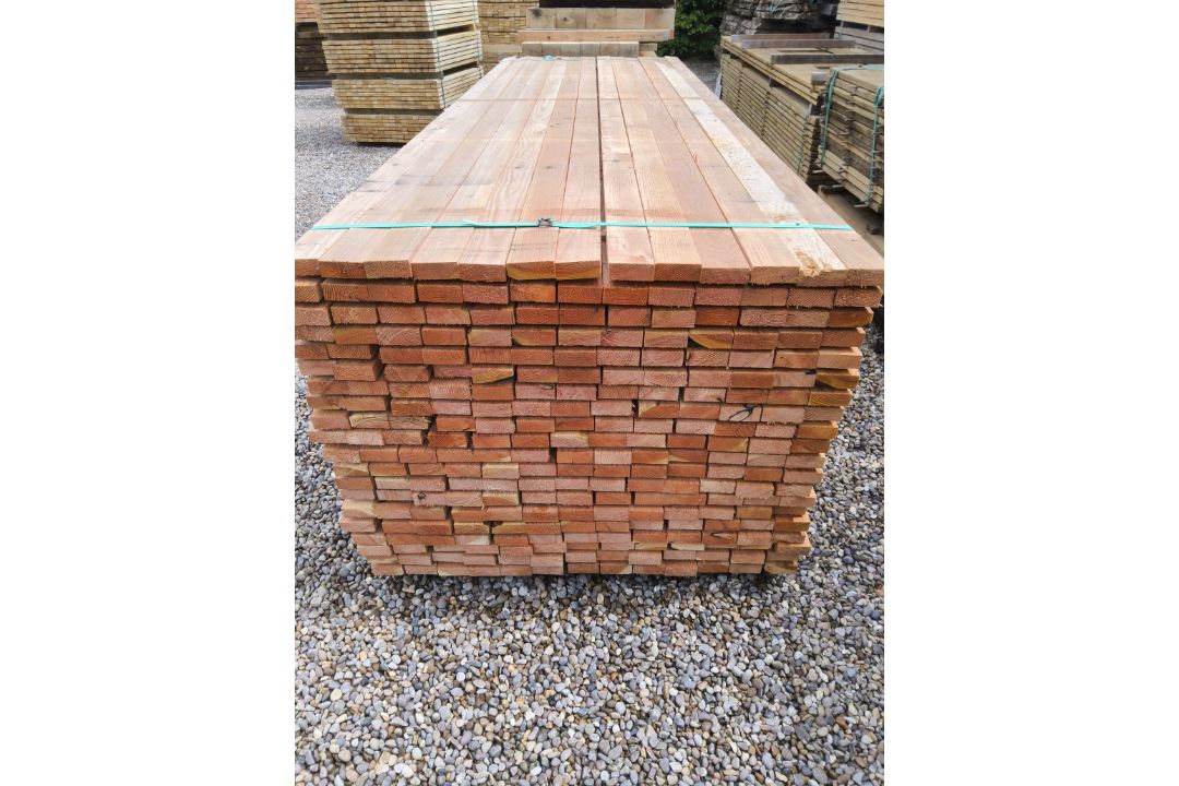 100x Softwood Sawn Larch Timber Rails - Image 2 of 4