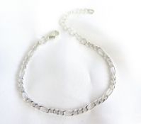 925 Silver Chain Bracelet New With Gift Pouch