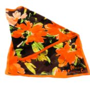 Moschino Silk Scarf Made in Italy 165x50cm