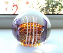 Selkirk Glass Scotland Paperweight c.1997