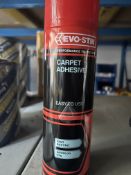 2x Evo Stick Carpet Adhesive
