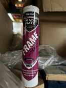 10 x Trade Mate Frame Seal Silicone Clear