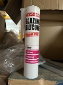 10x Evo Stick Glazing Silicone Clear