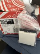 10x MK K34981N 10A 1 Way Switch Wide