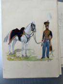 Vintage Watercolour Book Illustration? Noel Gold 