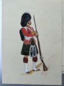 Vintage Watercolour Book Illustration? Noel Gold 