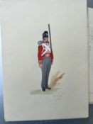 Vintage Watercolour Book Illustration? Noel Gold 