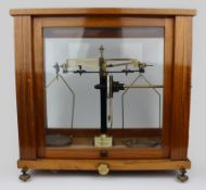 Antique Analytical Balance Scale By Baird & Tatlock, C.1940S