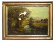 Landscape By R.Marshall Oil On Canvas