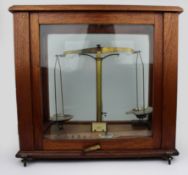 Antique Analytical Balance Scale By W. & T. Avery Ltd, Birmingham