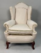 Vintage Three-Piece Carved Mahogany Suite – For Reupholstery