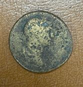 Ancient Roman Bronze Sestertius Coin