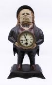 Antique Bradley & Hubbard 'John Bull' Blinking Eye Clock – Pat. 1887