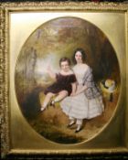 Early 19th Century Portrait By James Bennett H. Smith – Oil On Canvas