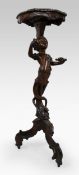Carved 18th C. Style Figural Torchere C.1890