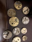 Collection of Pocket Watch Movements