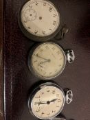 5 Broken Pocket Watches