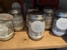Six Christmas Candles