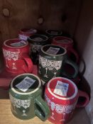 8 Christmas Mugs