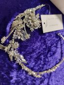 Vintage Style Luxurious Silver Headpiece