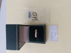 Wedding Band Code 310 Ex Display