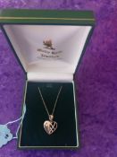 Silver Pendant and Chain