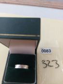 Wedding Band Code 323/83 Ex Display