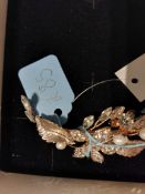 Stunning Rose Gold Hair Vine. Vintage Design