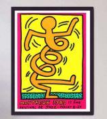 Dealer Bundle Two (2) After Keith Haring For Montreux Jazz Festival 1983 (Pink) Circa 2003.