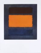 Three (3) Mark Rothko High Quality Offset Lithographs 1994.