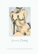 Jim Dine - 'Portrait of A Female Nude' 1984 Serigraph